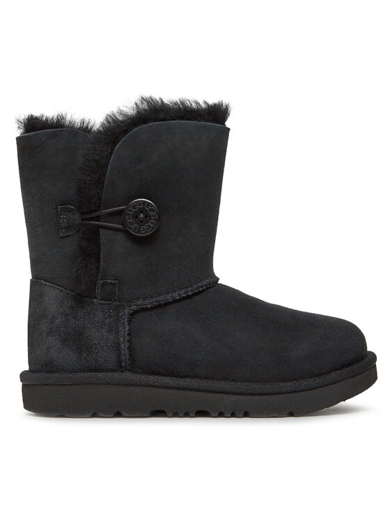 Ugg Śniegowce K Bailey Button II 1017400K Czarny