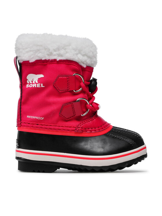 Sorel Śniegowce Childrens Yoot Pac Nylon Wp NC1962 Różowy