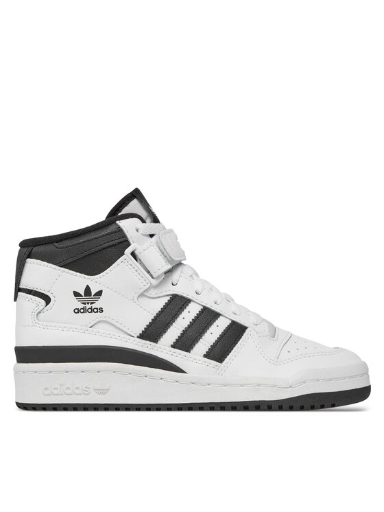 adidas Sneakersy Forum Mid J FZ2083 Biały