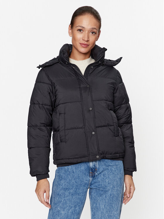 Pepe Jeans Kurtka zimowa Morgan PL402273 Czarny Regular Fit