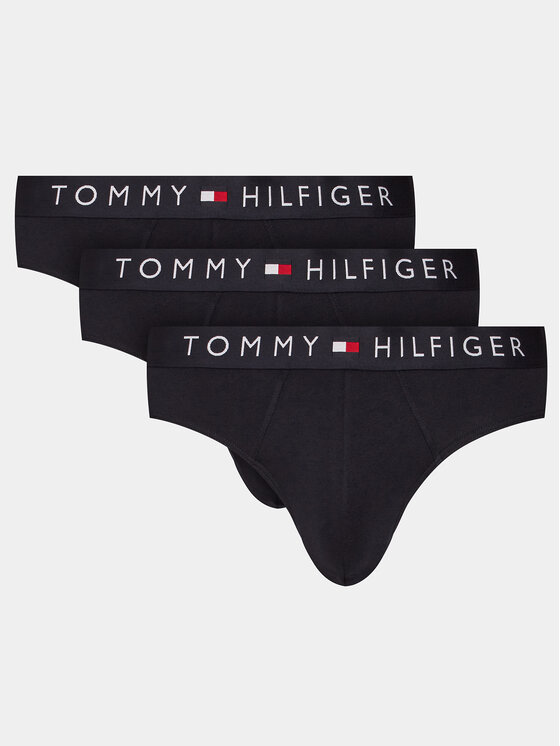 Tommy Hilfiger Komplet 3 par slipów UM0UM03182 Granatowy