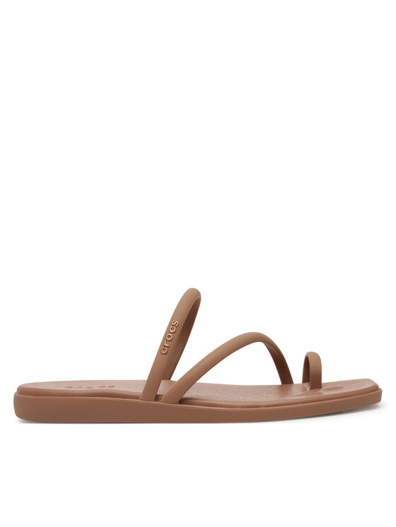 Crocs Japonki Miami Toe Loop Sandal 209862 Brązowy
