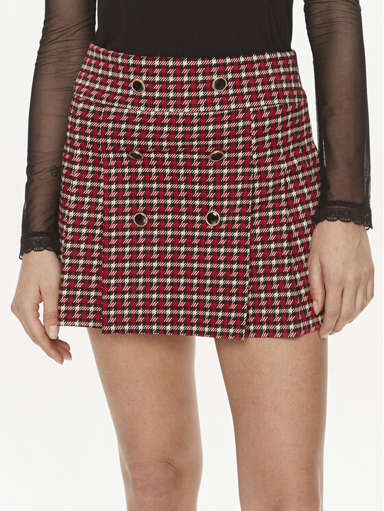 Liu Jo Spódnica plisowana MF3280 J4050 Kolorowy Regular Fit