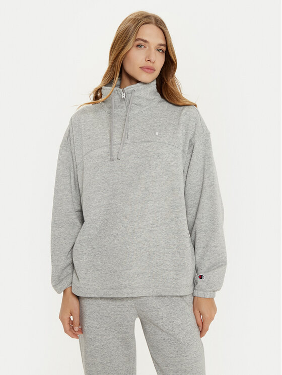 Champion Bluza 117540 Szary Loose Fit