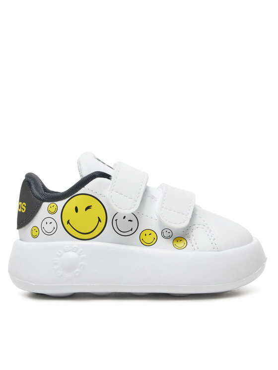 adidas Sneakersy Smiley Advantage IH6257 Biały