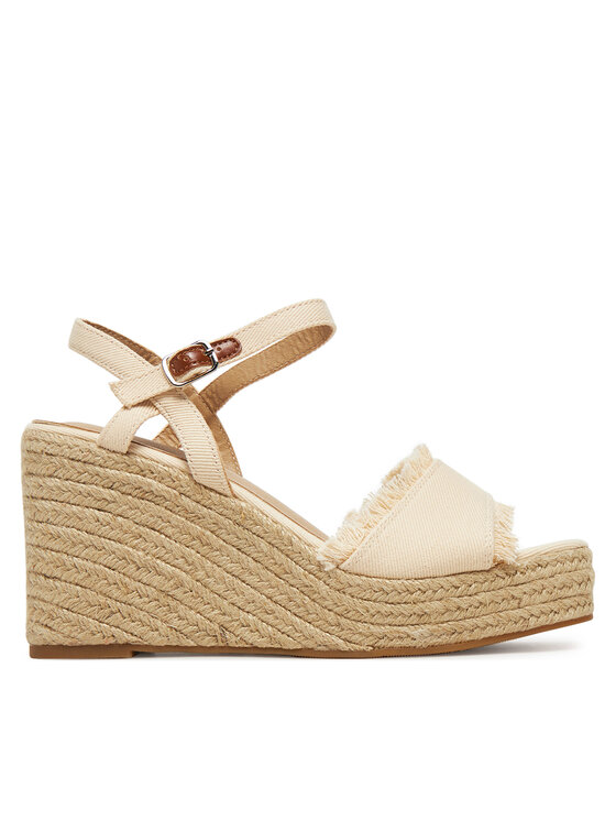 DeeZee Espadryle E0822-4A Beżowy