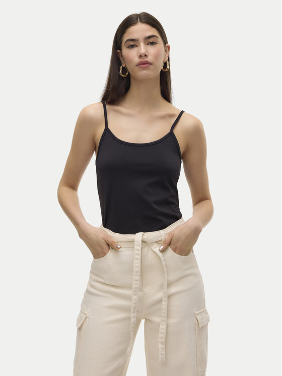 Vero Moda Top Million 10306903 Czarny Regular Fit