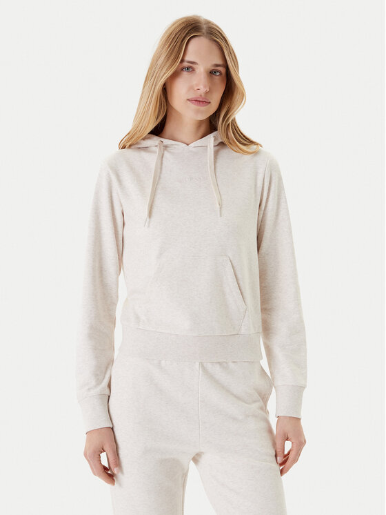 Guess Bluza O5RQ02 KCO31 Beżowy Regular Fit