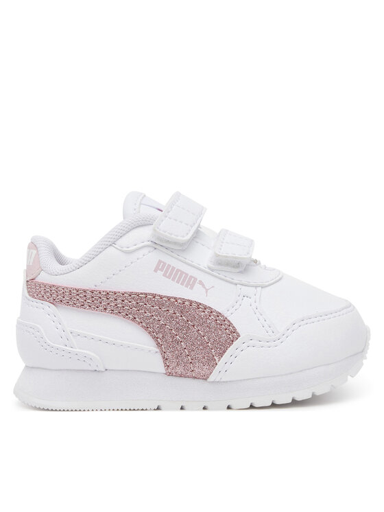 Puma Sneakersy ST Runner v4 SL Glitter V Inf 401592 02 Biały