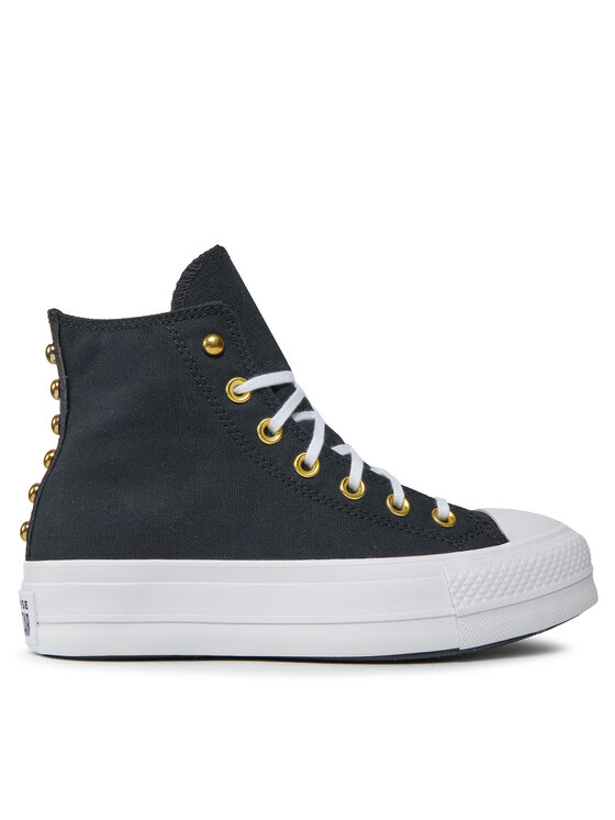 Converse Trampki Chuck Taylor All Star Lift Platform Star Studded A05453C Czarny