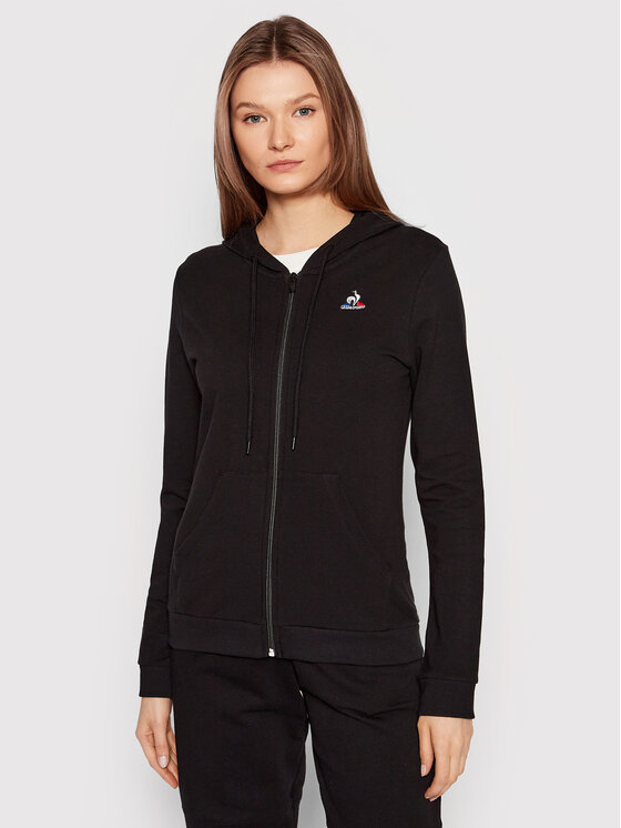 Le Coq Sportif Bluza 2210516 Czarny Regular Fit