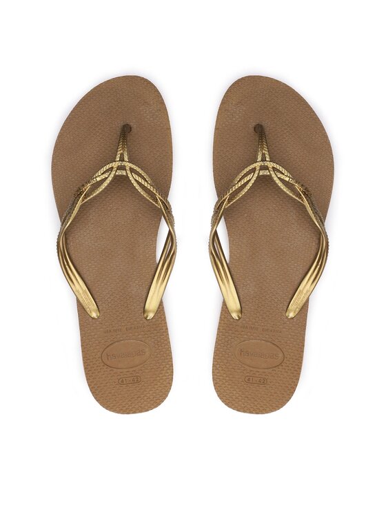 Havaianas Japonki 41232251856 Brązowy