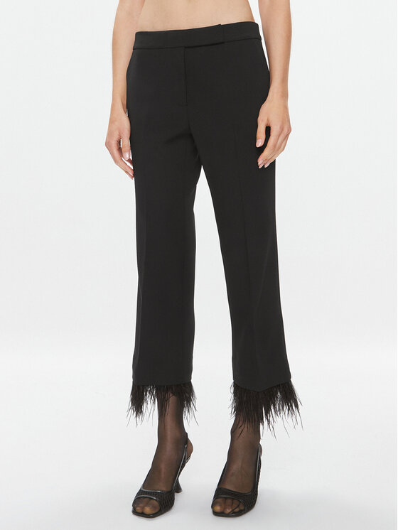 MICHAEL Michael Kors Spodnie materiałowe MH330K43GZ Czarny Regular Fit