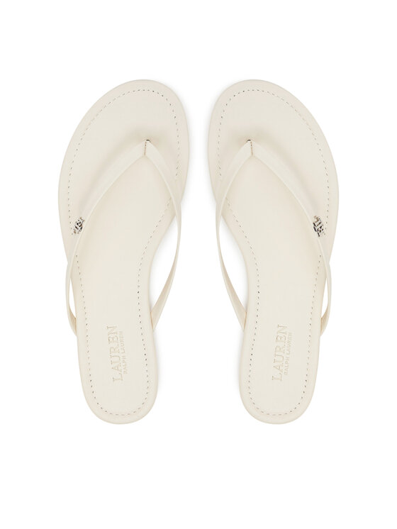 LAUREN RALPH LAUREN Japonki Raquel 802953931009 Biały