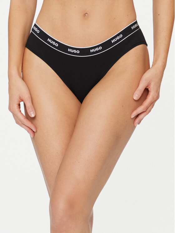Hugo Figi klasyczne Brief Stripe 50510624 Czarny