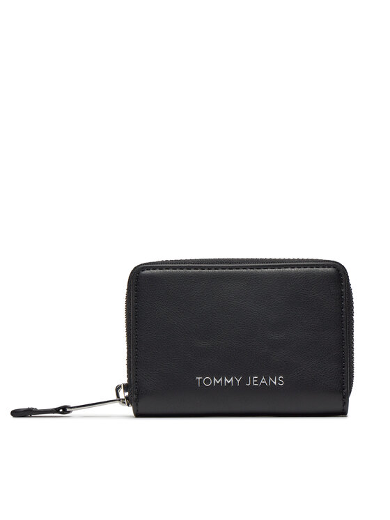Tommy Jeans Mały Portfel Damski Tjw Ess Must Small Za AW0AW15833 Czarny