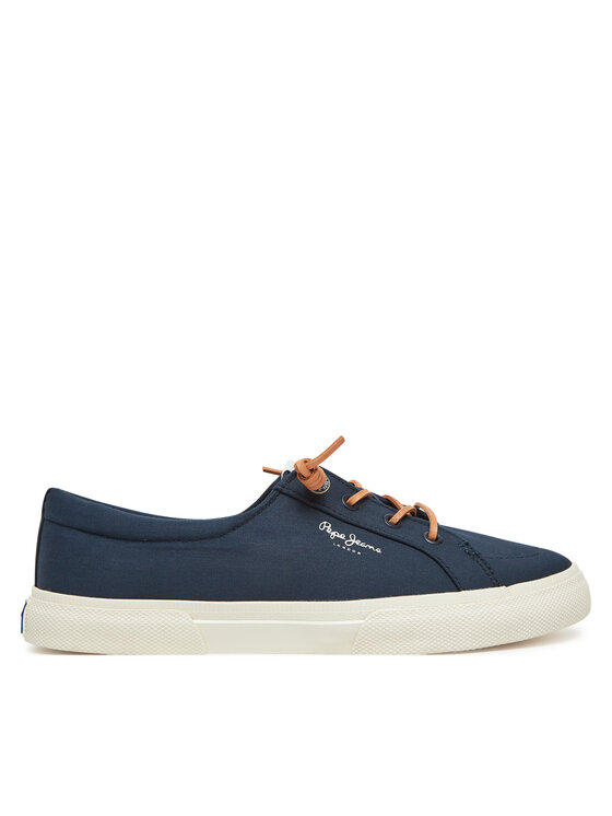 Pepe Jeans Tenisówki Kenton Block W PLS31590 Granatowy