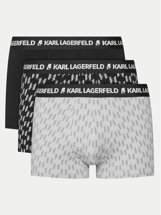 KARL LAGERFELD Komplet 3 par bokserek A1M47086 Kolorowy