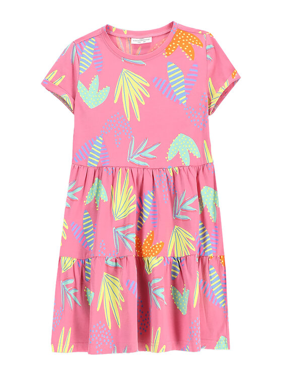 Coccodrillo Sukienka codzienna WC5129202VGC Różowy Regular Fit