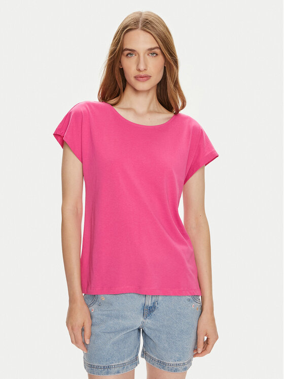 ONLY Bluzka May 15286933 Różowy Regular Fit