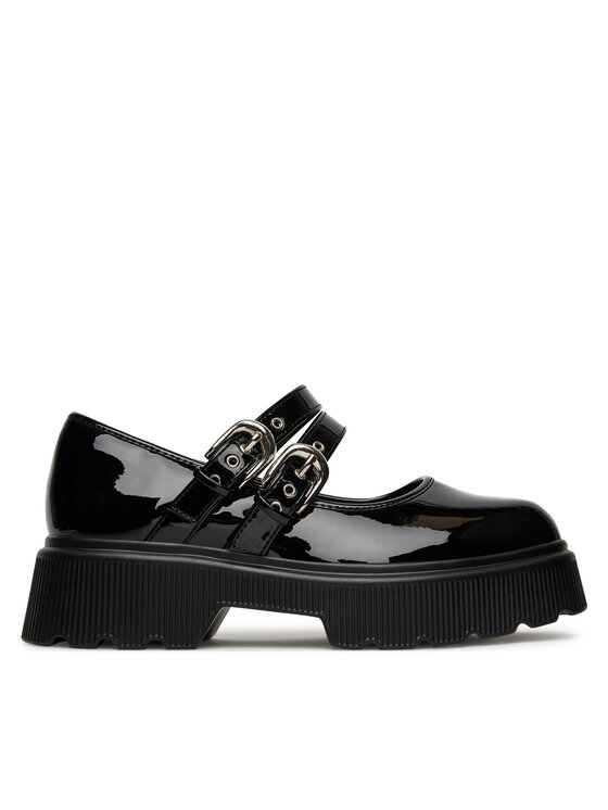 DeeZee Półbuty 2073-2 Czarny