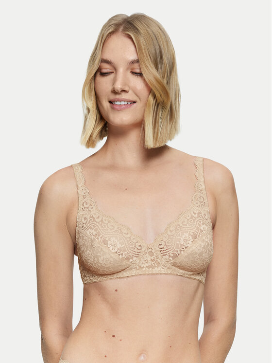 Triumph Biustonosz bezfiszbinowy Amourette 10210704 Beżowy