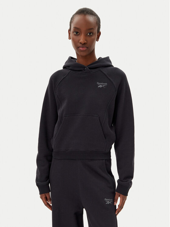 Reebok Bluza Icon Elements 100214101 Czarny Regular Fit