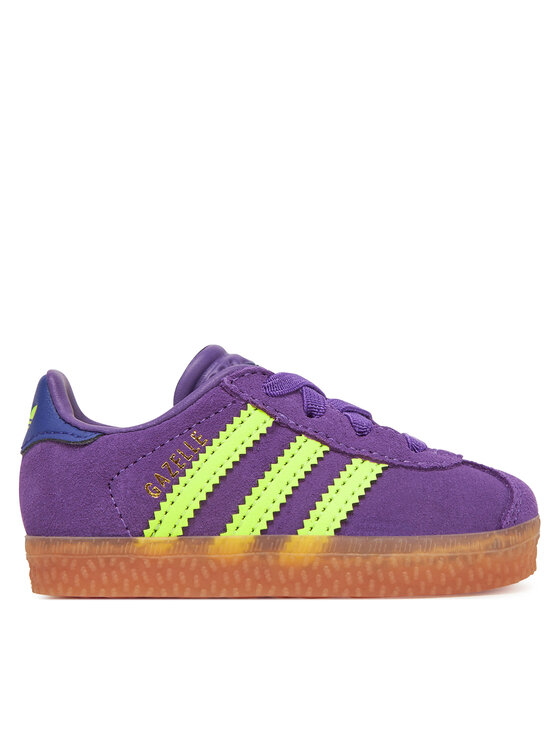 adidas Sneakersy Gazelle Comfort Closure JP7136 Fioletowy
