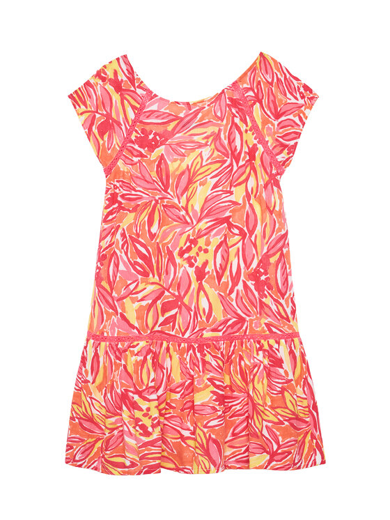 United Colors Of Benetton Sukienka letnia 4UIACV03G Różowy Regular Fit