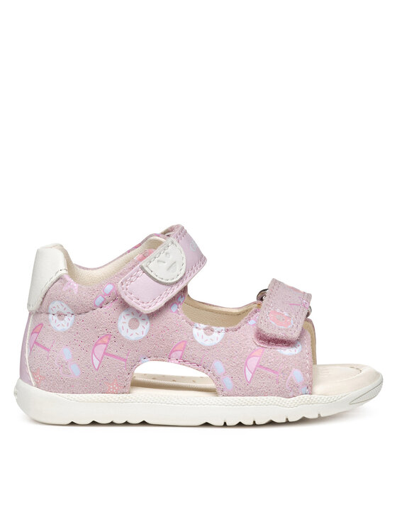 Geox Sandały B Sandal Macchia B254WA 00754 C8555 Różowy