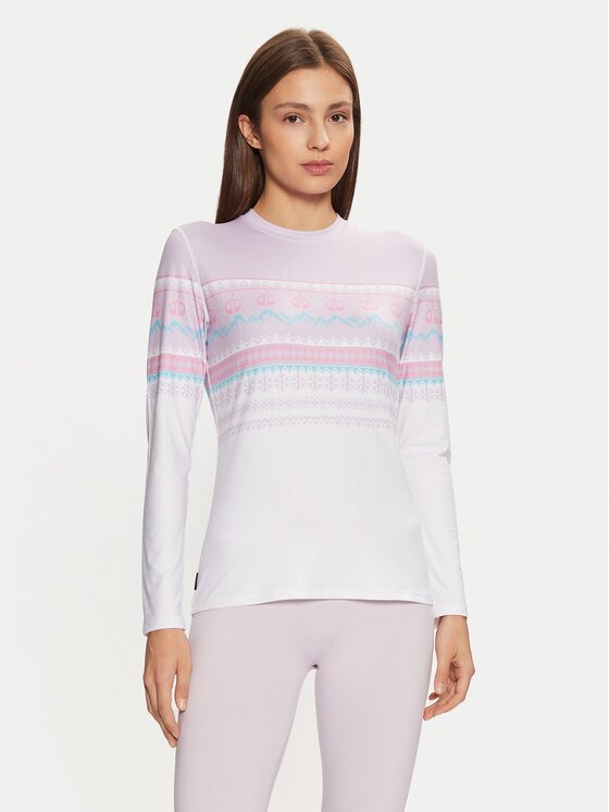 Surfanic Bielizna termoaktywna górna SWU2601 Różowy Slim Fit