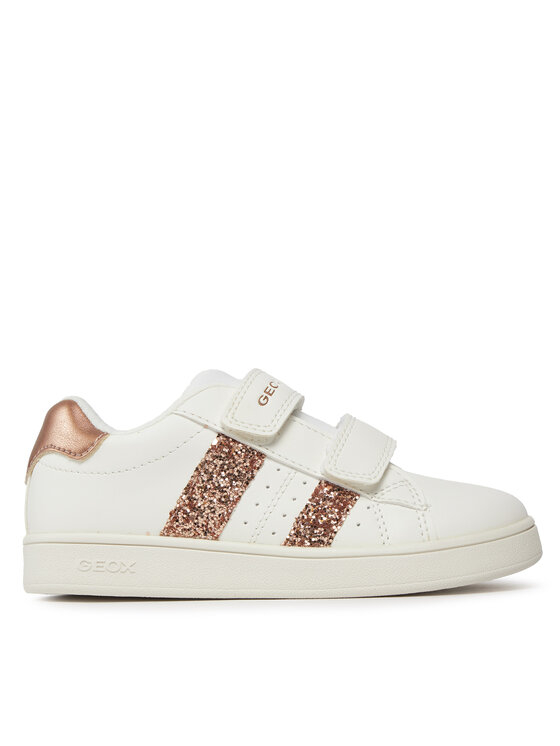 Geox Sneakersy J Eclyper Girl J45LRA 000BC C1ZH8 S Biały