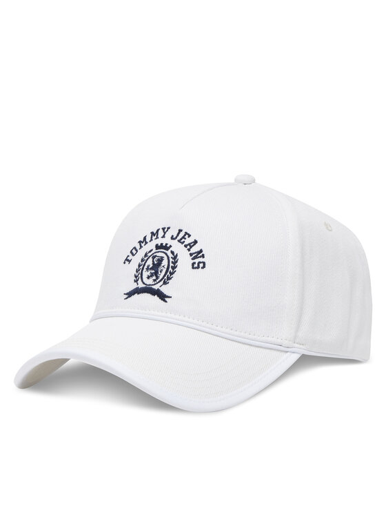 Tommy Hilfiger Czapka z daszkiem Cool Summer AW0AW17315 Écru
