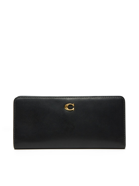 Coach Duży Portfel Damski CZ096 Czarny