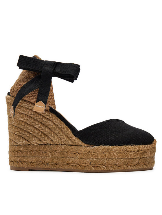 Castañer Espadryle Chiara T/8Ed/001 021458 Czarny