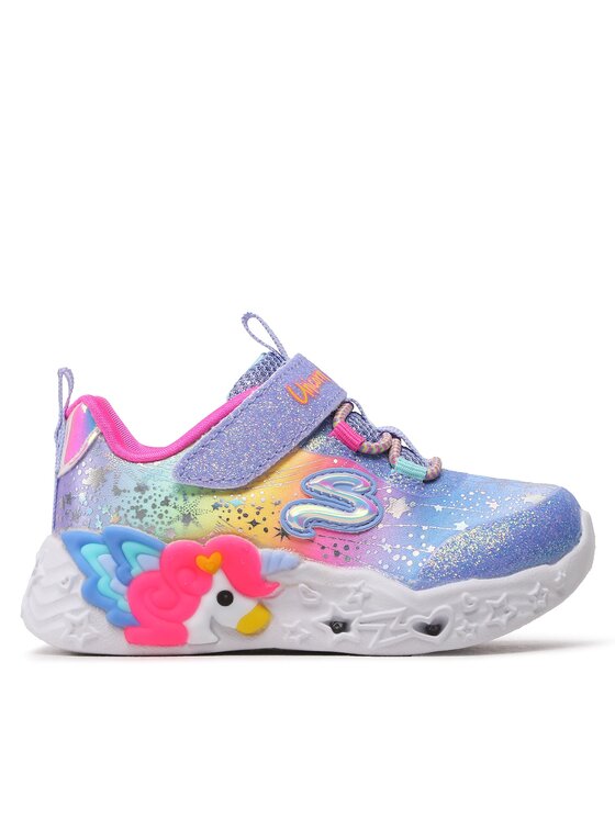 Skechers Sneakersy Twilight Dream 302681N/BLMT Fioletowy