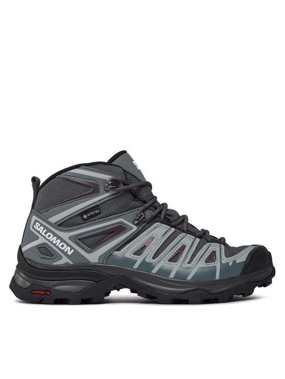 Salomon Trekkingi X Ultra Pioneer Mid GORE-TEX L47170500 Szary