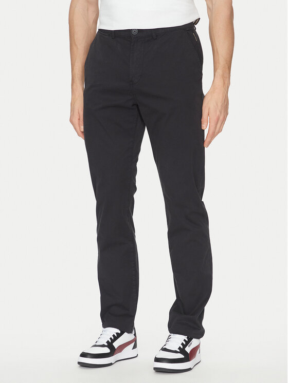 Napapijri Chinosy M-Puyo NP0A4H98 Czarny Slim Fit