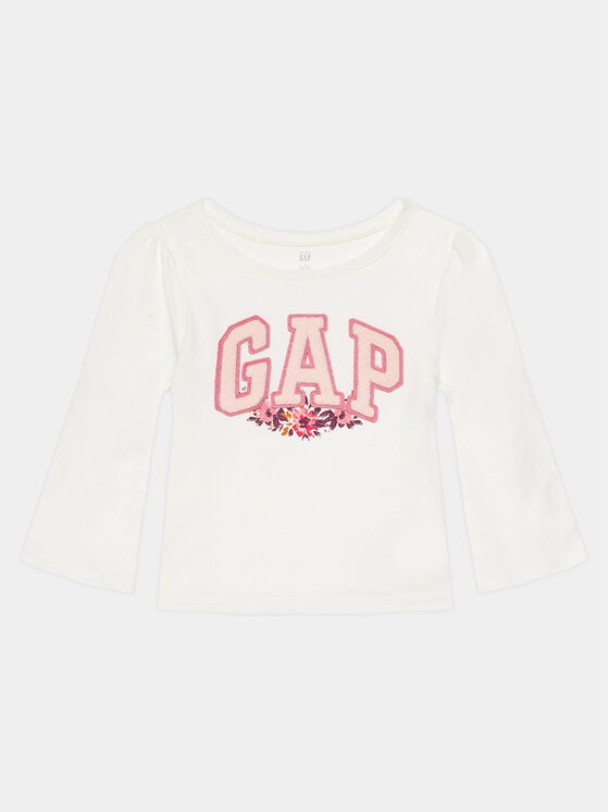 Gap Bluzka 794152-00 Biały Regular Fit