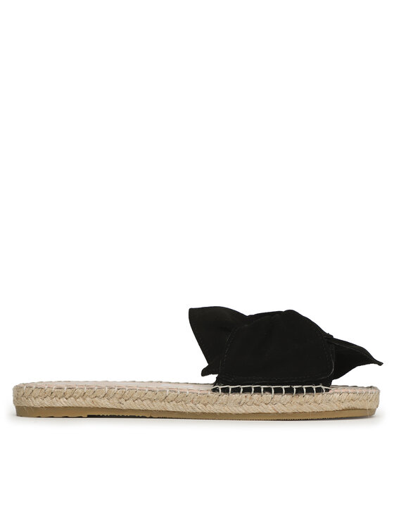 Manebi Espadryle Sandals With Knot K 1.0 JK Czarny