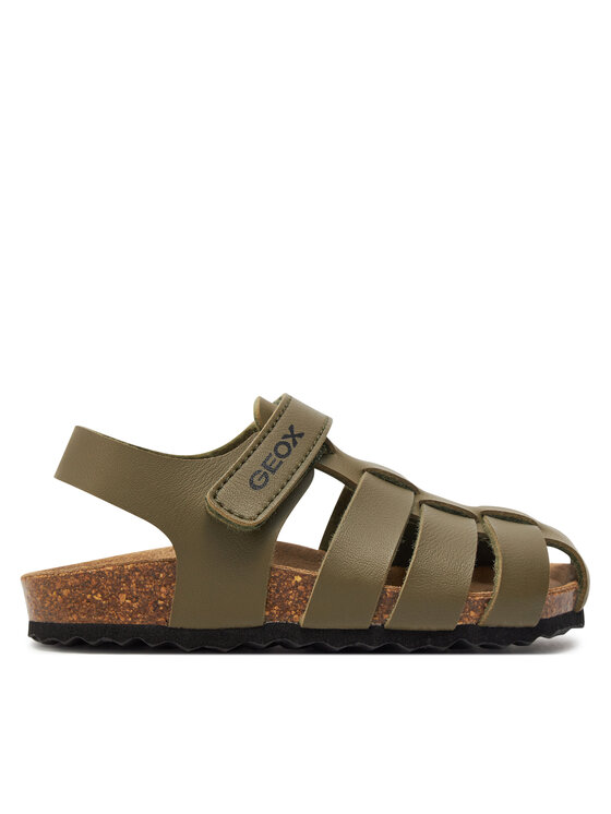 Geox Sandały J Ghita Boy J458LA 000BC C3009 M Khaki