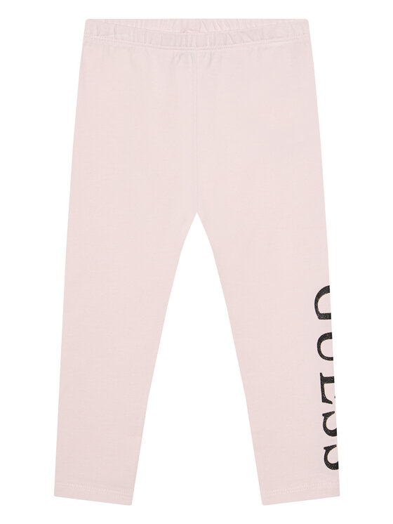Guess Legginsy K3YB01 J1314 Różowy Slim Fit
