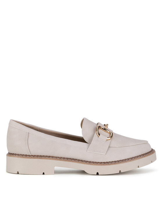 Clara Barson Mokasyny EVELINNE WS5885-01 Beżowy