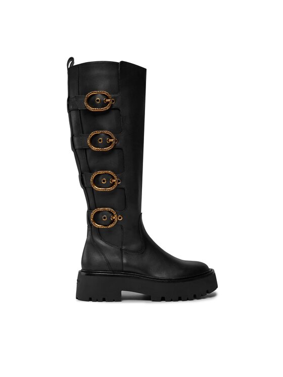 Kurt Geiger Kozaki 225-Mayfair Knee Chelsea Boot 655200109 Czarny