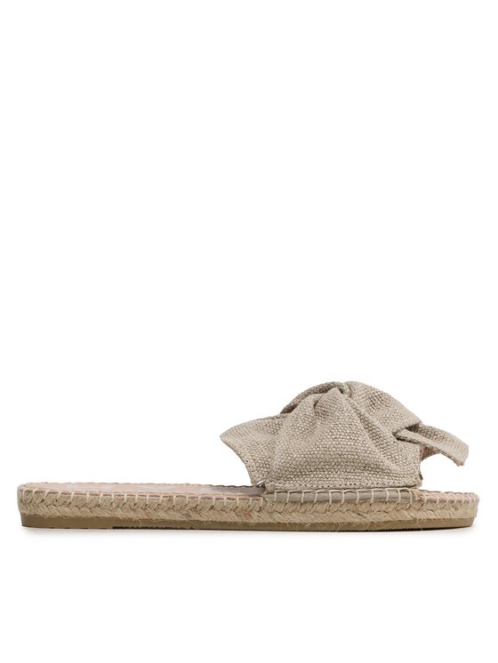 Manebi Espadryle Oragnic Hemp Sandals With Knnot O 7.1 JK Beżowy