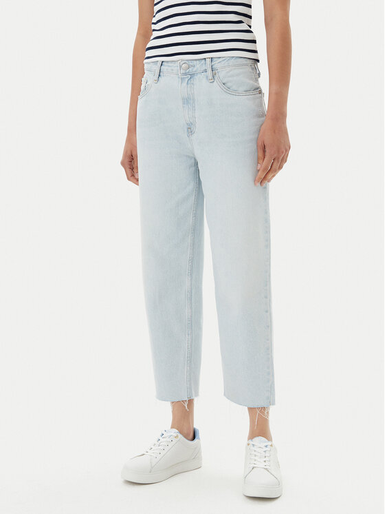 Tommy Hilfiger Jeansy WW0WW44370 Niebieski Tapered Fit