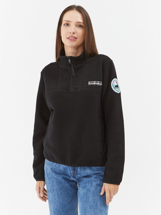 Napapijri Polar NP0A4HBQ Czarny Regular Fit