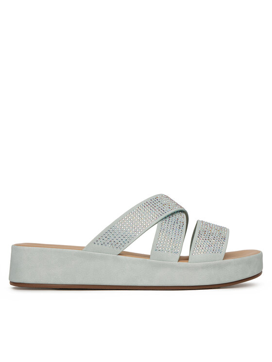 Clara Barson Klapki R23SS06671 Niebieski