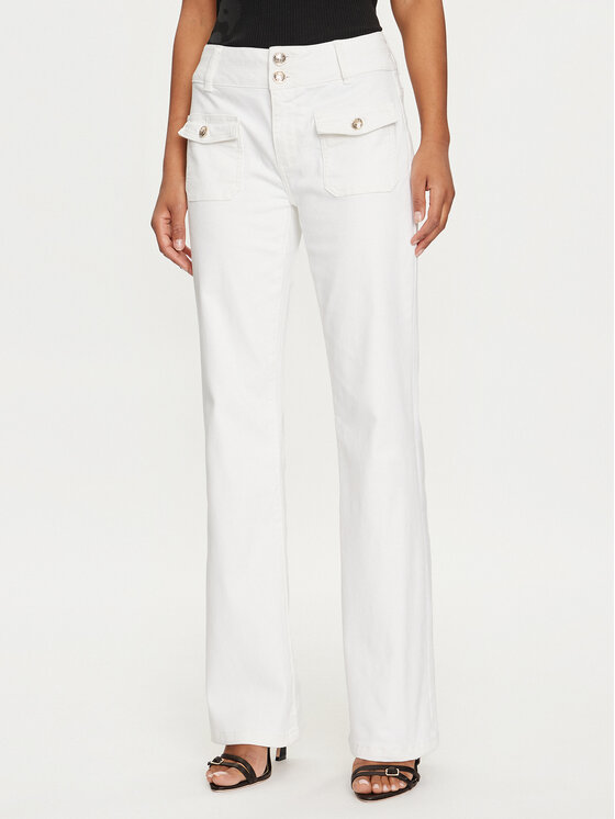 Morgan Jeansy 241-POLEN2 Écru Bootcut Fit