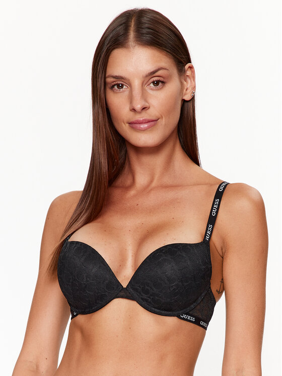 Guess Biustonosz push-up O3BC17 KBXA0 Czarny